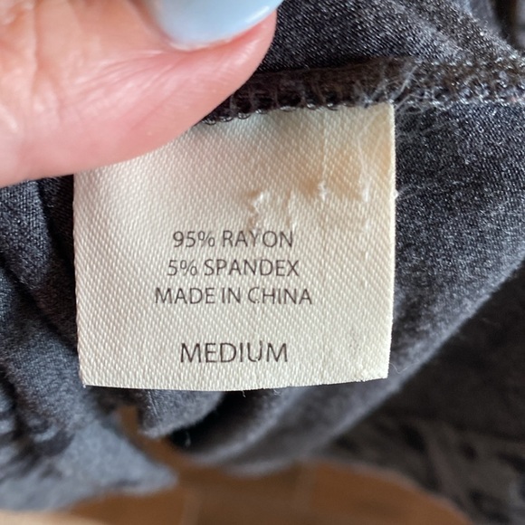 Soma Gray and Black Lounge Dress - Picture 4 of 5